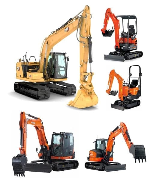 Excavators - Mini Hoe